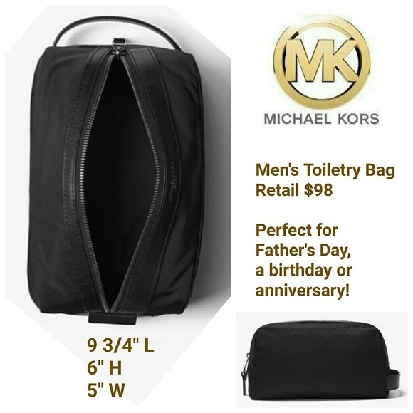 michael kors mens toiletry bag